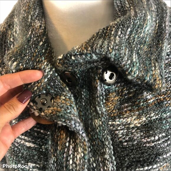 Anthro Curio Brand Open Front Sweater Medium - Picture 6 of 9